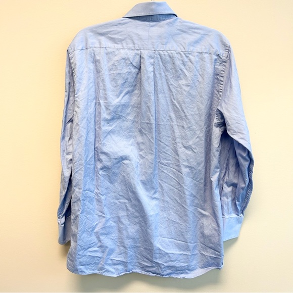 Michael Kors Blue Button Down Shirt Medium - Picture 3 of 4